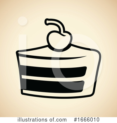 Royalty-Free (RF) Cake Clipart Illustration by cidepix - Stock Sample #1666010
