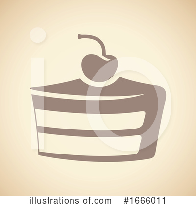 Royalty-Free (RF) Cake Clipart Illustration by cidepix - Stock Sample #1666011