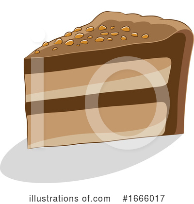 Royalty-Free (RF) Cake Clipart Illustration by cidepix - Stock Sample #1666017