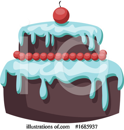 Royalty-Free (RF) Cake Clipart Illustration by Morphart Creations - Stock Sample #1685937