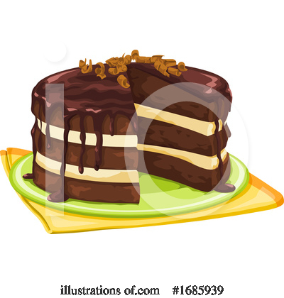 Royalty-Free (RF) Cake Clipart Illustration by Morphart Creations - Stock Sample #1685939