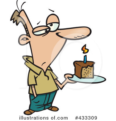 Royalty-Free (RF) Cake Clipart Illustration by toonaday - Stock Sample #433309