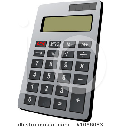 Royalty-Free (RF) Calculator Clipart Illustration by Vector Tradition SM - Stock Sample #1066083