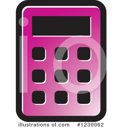 Royalty-Free (RF) Calculator Clipart Illustration by Lal Perera - Stock Sample #1230062