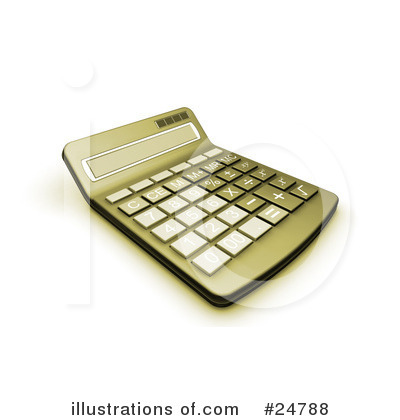 Calculator Clipart #24788 by KJ Pargeter