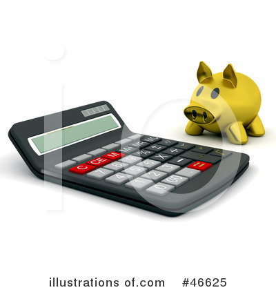 Calculator Clipart #46625 by KJ Pargeter