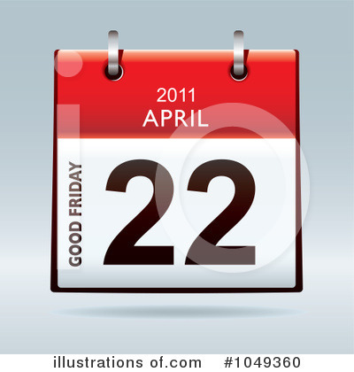 Royalty-Free (RF) Calendar Clipart Illustration by michaeltravers - Stock Sample #1049360