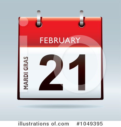 Royalty-Free (RF) Calendar Clipart Illustration by michaeltravers - Stock Sample #1049395