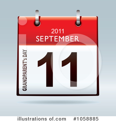 Royalty-Free (RF) Calendar Clipart Illustration by michaeltravers - Stock Sample #1058885