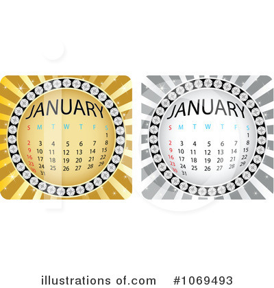 Royalty-Free (RF) Calendar Clipart Illustration by Andrei Marincas - Stock Sample #1069493