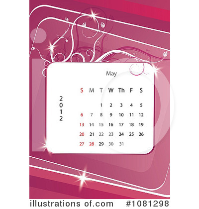 Royalty-Free (RF) Calendar Clipart Illustration by MilsiArt - Stock Sample #1081298