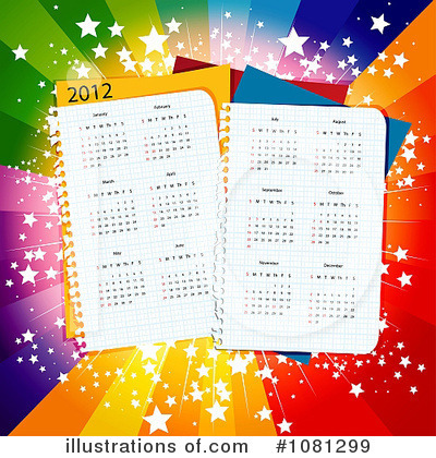Royalty-Free (RF) Calendar Clipart Illustration by MilsiArt - Stock Sample #1081299