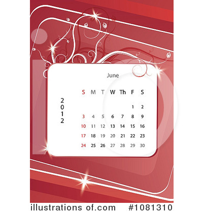 Royalty-Free (RF) Calendar Clipart Illustration by MilsiArt - Stock Sample #1081310