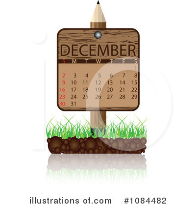 Royalty-Free (RF) Calendar Clipart Illustration by Andrei Marincas - Stock Sample #1084482