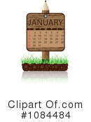 Calendar Clipart #1084484 by Andrei Marincas