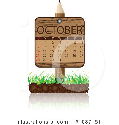 Royalty-Free (RF) Calendar Clipart Illustration by Andrei Marincas - Stock Sample #1087151