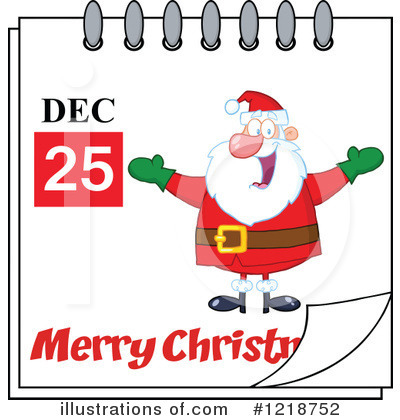 Royalty-Free (RF) Calendar Clipart Illustration by Hit Toon - Stock Sample #1218752