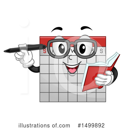 Royalty-Free (RF) Calendar Clipart Illustration by BNP Design Studio - Stock Sample #1499892