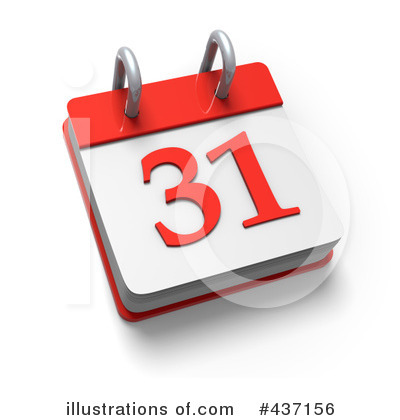 Royalty-Free (RF) Calendar Clipart Illustration by Tonis Pan - Stock Sample #437156