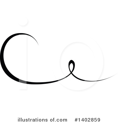 Swirls Clipart #1402859 by dero