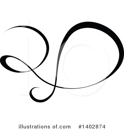Royalty-Free (RF) Calligraphic Clipart Illustration by dero - Stock Sample #1402874