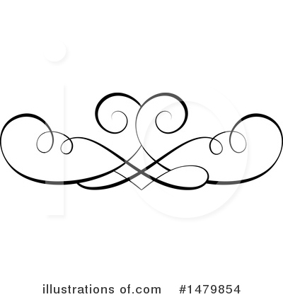 Calligraphic Clipart #1479854 by Frisko