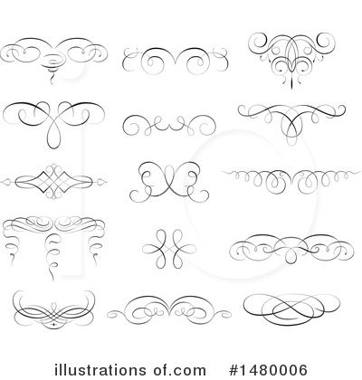 Royalty-Free (RF) Calligraphic Clipart Illustration by Frisko - Stock Sample #1480006