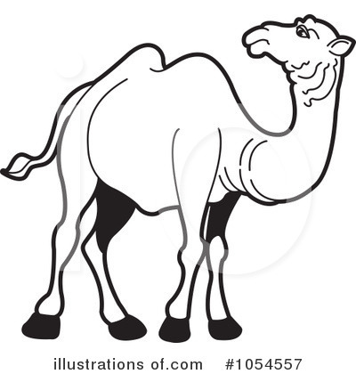 Royalty-Free (RF) Camel Clipart Illustration by Lal Perera - Stock Sample #1054557