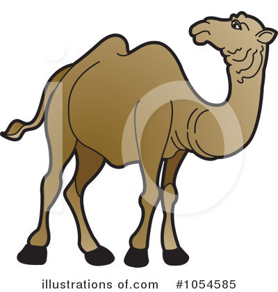 Royalty-Free (RF) Camel Clipart Illustration by Lal Perera - Stock Sample #1054585
