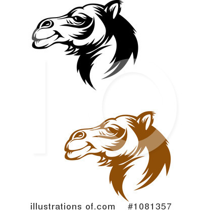 Royalty-Free (RF) Camel Clipart Illustration by Vector Tradition SM - Stock Sample #1081357