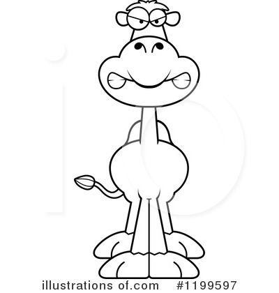 Royalty-Free (RF) Camel Clipart Illustration by Cory Thoman - Stock Sample #1199597