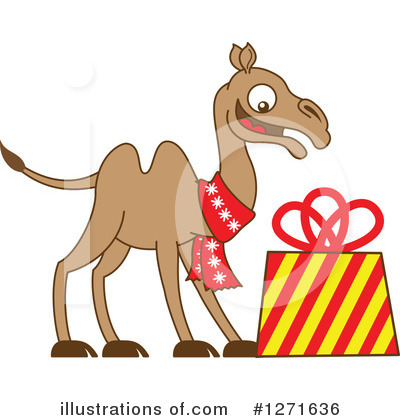 Royalty-Free (RF) Camel Clipart Illustration by Zooco - Stock Sample #1271636