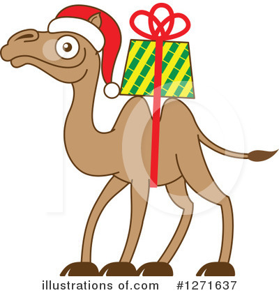 Royalty-Free (RF) Camel Clipart Illustration by Zooco - Stock Sample #1271637