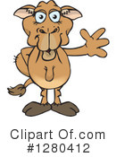 Camel Clipart #1280412 by Dennis Holmes Designs