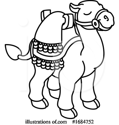Royalty-Free (RF) Camel Clipart Illustration by AtStockIllustration - Stock Sample #1684752