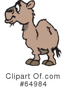 Camel Clipart #64984 by Dennis Holmes Designs