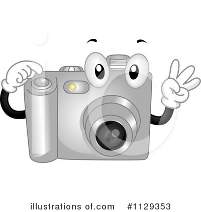 Royalty-Free (RF) Camera Clipart Illustration by BNP Design Studio - Stock Sample #1129353