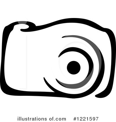 Royalty-Free (RF) Camera Clipart Illustration by Vector Tradition SM - Stock Sample #1221597