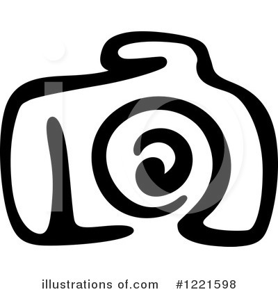 Royalty-Free (RF) Camera Clipart Illustration by Vector Tradition SM - Stock Sample #1221598