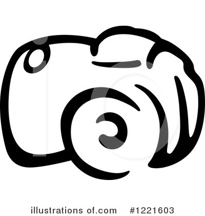 Royalty-Free (RF) Camera Clipart Illustration by Vector Tradition SM - Stock Sample #1221603