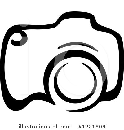 Royalty-Free (RF) Camera Clipart Illustration by Vector Tradition SM - Stock Sample #1221606