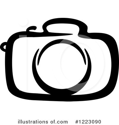 Royalty-Free (RF) Camera Clipart Illustration by Vector Tradition SM - Stock Sample #1223090