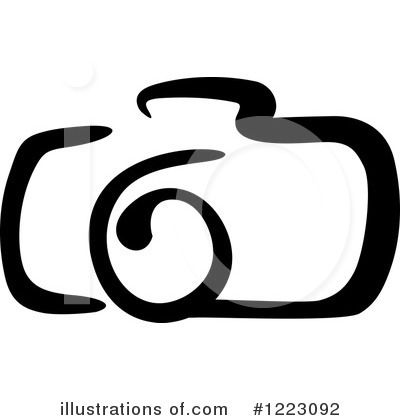 Royalty-Free (RF) Camera Clipart Illustration by Vector Tradition SM - Stock Sample #1223092
