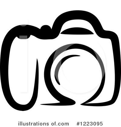 Royalty-Free (RF) Camera Clipart Illustration by Vector Tradition SM - Stock Sample #1223095