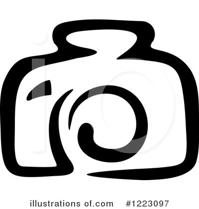 Royalty-Free (RF) Camera Clipart Illustration by Vector Tradition SM - Stock Sample #1223097