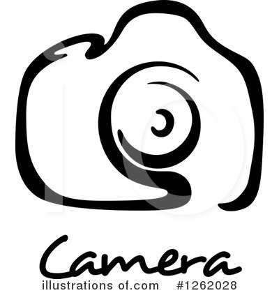 Royalty-Free (RF) Camera Clipart Illustration by Vector Tradition SM - Stock Sample #1262028