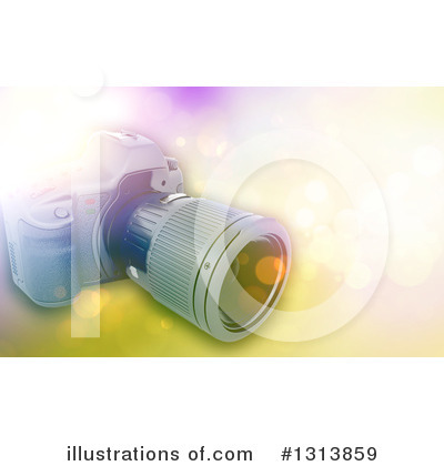 Royalty-Free (RF) Camera Clipart Illustration by KJ Pargeter - Stock Sample #1313859