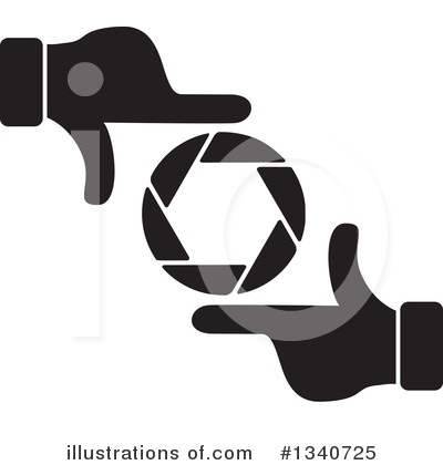 Royalty-Free (RF) Camera Clipart Illustration by ColorMagic - Stock Sample #1340725