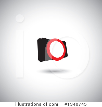 Royalty-Free (RF) Camera Clipart Illustration by ColorMagic - Stock Sample #1340745