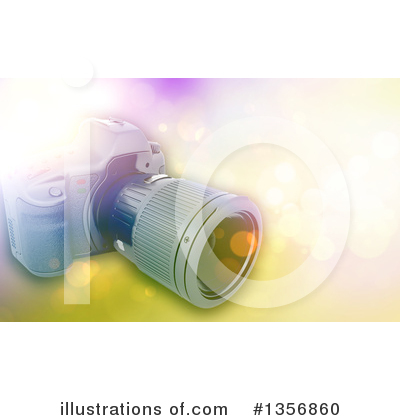 Royalty-Free (RF) Camera Clipart Illustration by KJ Pargeter - Stock Sample #1356860